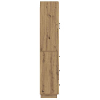 Produktbild för Skåpset 2 pcs Artisan-ek 33 x 34,5 x 87 cm Konstruerat trä