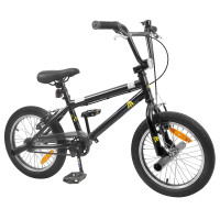 Produktbild för BMX Cykel 20 Tum för över 9 år gamla Svart