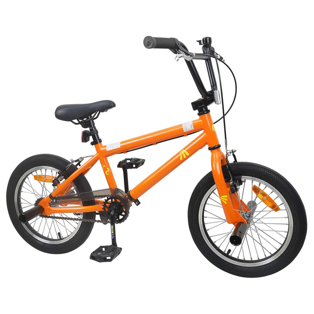 Produktbild för BMX Cykel 20 Tum för över 9 år gamla Orange