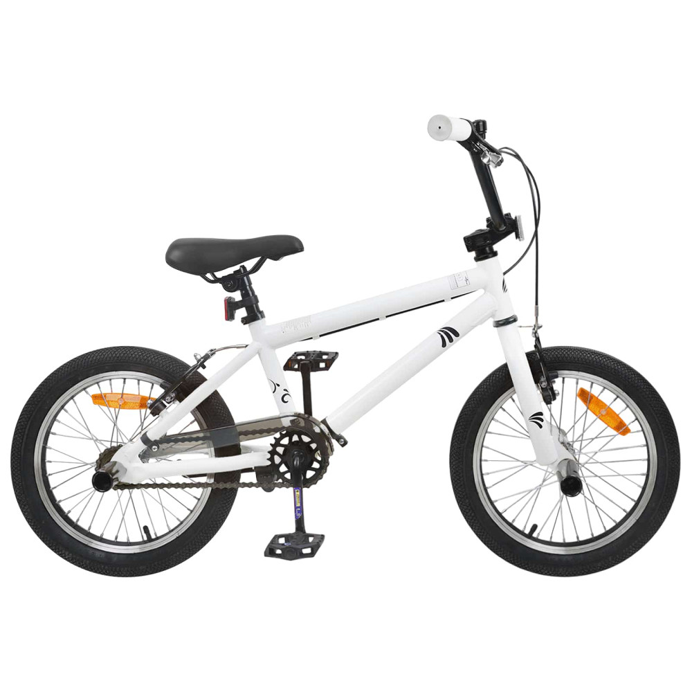 Produktbild för BMX Cykel 20 Tum för över 9 år gamla Vit