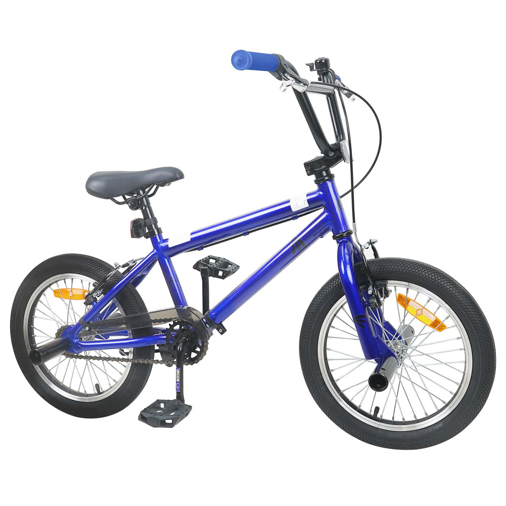 Produktbild för BMX Cykel 20 Tum för över 9 år gamla Mörkblå