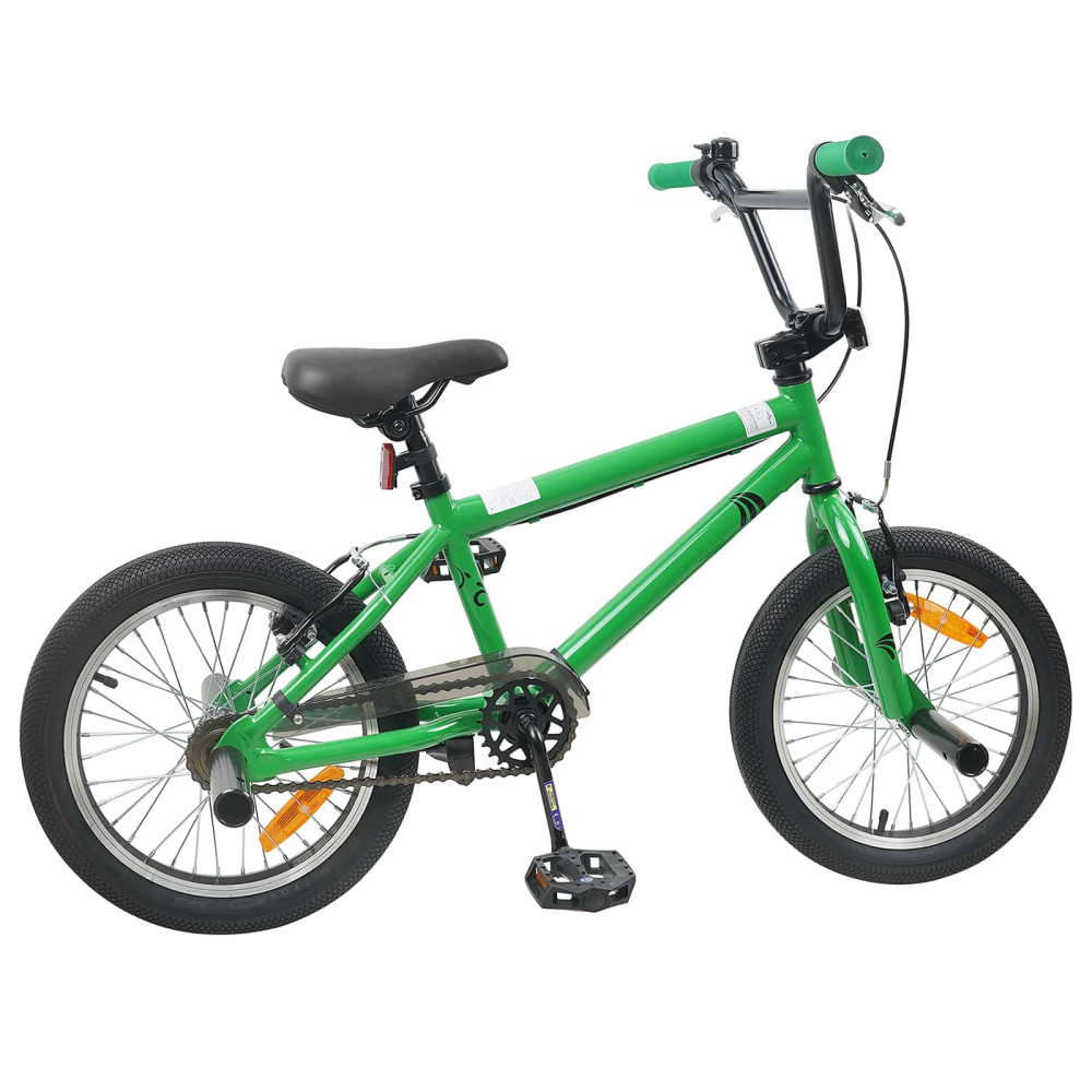 Produktbild för BMX Cykel 20 Tum för över 9 år gamla Grön