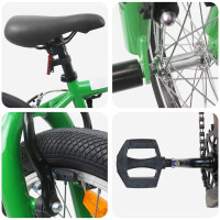 Produktbild för BMX Cykel 20 Tum för över 9 år gamla Grön