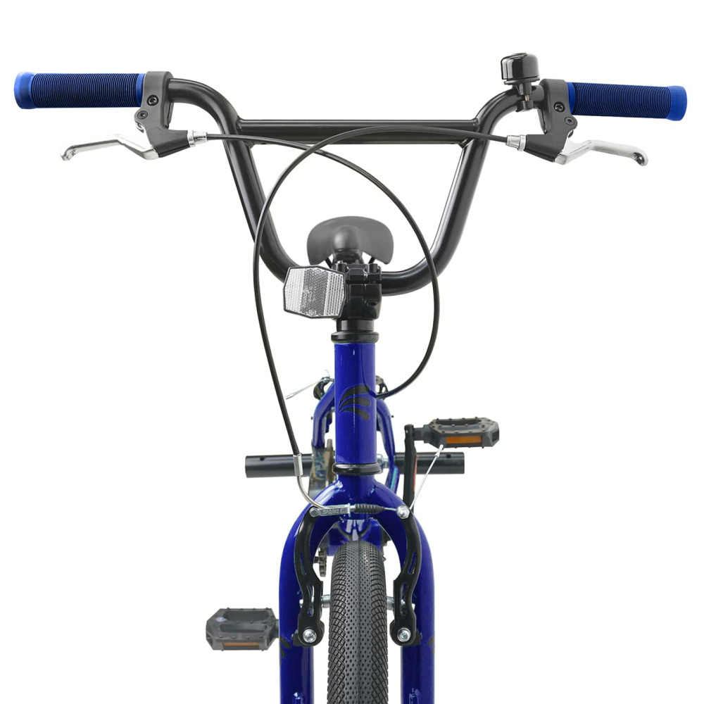Produktbild för BMX Cykel 16 Tum för 5-8 år gammal Mörkblå