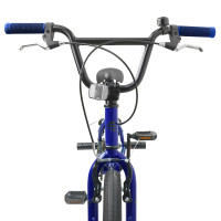 Produktbild för BMX Cykel 18 Tum för 7-10 år gamla Mörkblå