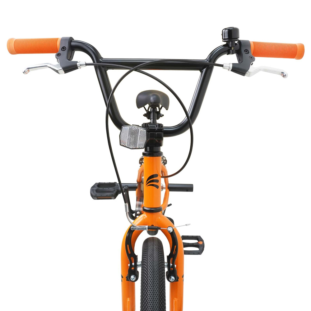 Produktbild för BMX Cykel 18 Tum för 7-10 år gamla Orange