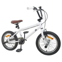 Produktbild för BMX Cykel 20 Tum för över 9 år gamla Vit