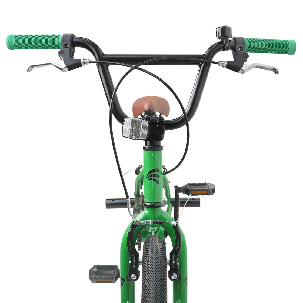 Produktbild för BMX Cykel 18 Tum för 7-10 år gamla Grön