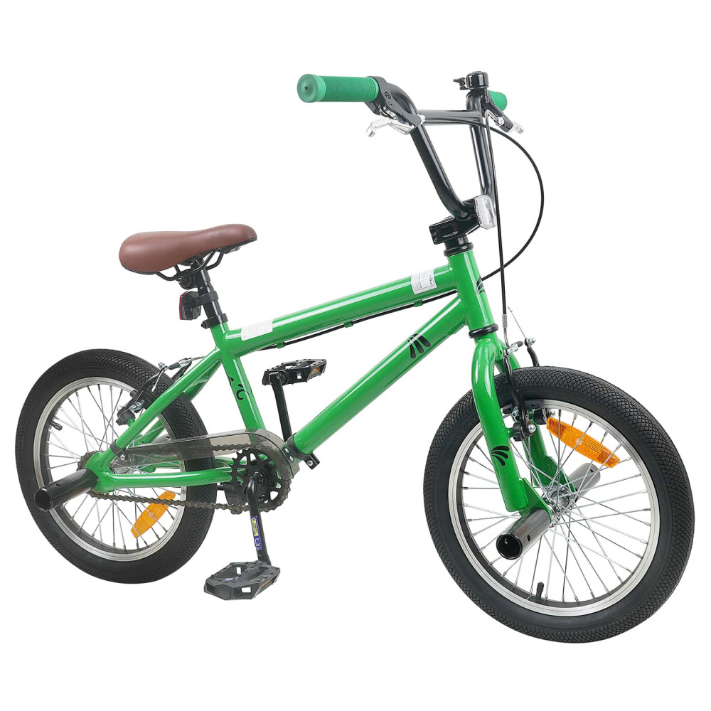 Produktbild för BMX Cykel 20 Tum för över 9 år gamla Grön