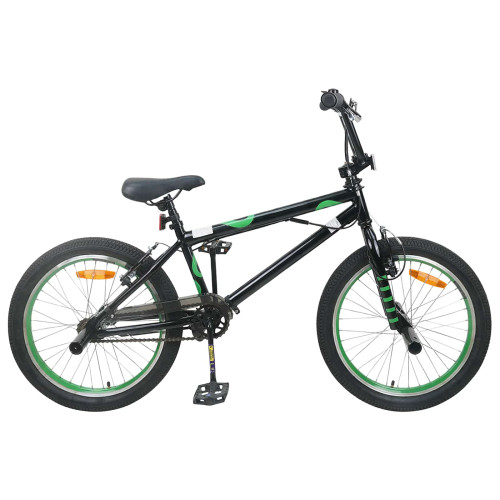 vidaXL BMX Cykel 20 Tum för över 9 år gamla Svart