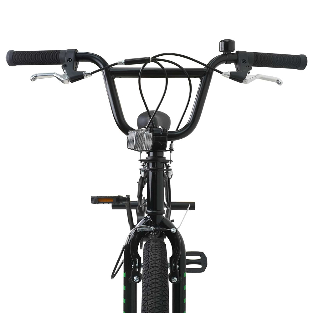 Produktbild för BMX Cykel 20 Tum för över 9 år gamla Svart