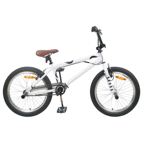 vidaXL BMX Cykel 20 Tum för över 9 år gamla Vit