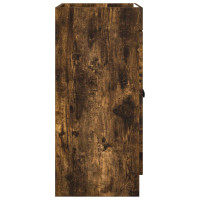 Produktbild för Badrumsskåp under handfat Rökt ek 78,5 x 37,5 x 81 cm