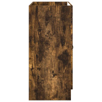 Produktbild för Badrumsskåp under handfat Rökt ek 56 x 37,5 x 81 cm