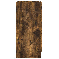 Produktbild för Badrumsskåp under handfat Rökt ek 56 x 37,5 x 81 cm