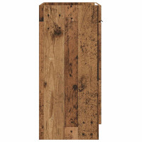 Produktbild för Badrumsskåp under handfat Gammalt trä 78,5 x 37,5 x 81 cm