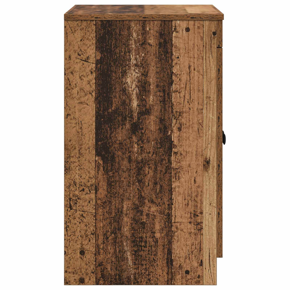 Produktbild för Badrumsskåp Gammalt trä 54 x 41 x 70 cm Konstruerat trä