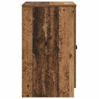 Produktbild för Badrumsskåp Gammalt trä 54 x 41 x 70 cm Konstruerat trä