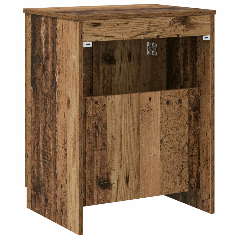 Produktbild för Badrumsskåp Gammalt trä 54 x 41 x 70 cm Konstruerat trä