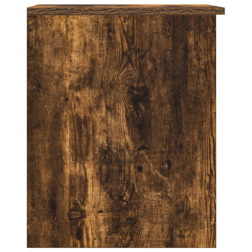Produktbild för Badrumsskåp Mellan Rökt ek 30 x 35 x 50 cm Konstruerat trä