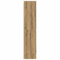 Produktbild för Väggmonterat Badrumsskåp Artisan-ek 33 x 34,5 x 160 cm