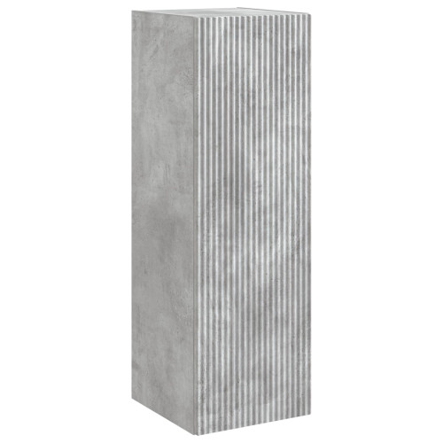 vidaXL Väggmonterat Badrumsskåp Betonggrå 33 x 34,5 x 100 cm