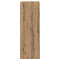 Produktbild för Väggmonterat Badrumsskåp Artisan-ek 33 x 34,5 x 100 cm
