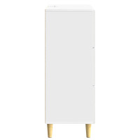 Produktbild för Lådans skåp Vit högglans 66 x 34,5 x 90 cm Konstruerat trä