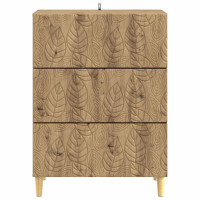 Produktbild för Lådans skåp Artisan-ek 66 x 34,5 x 90 cm Konstruerat trä