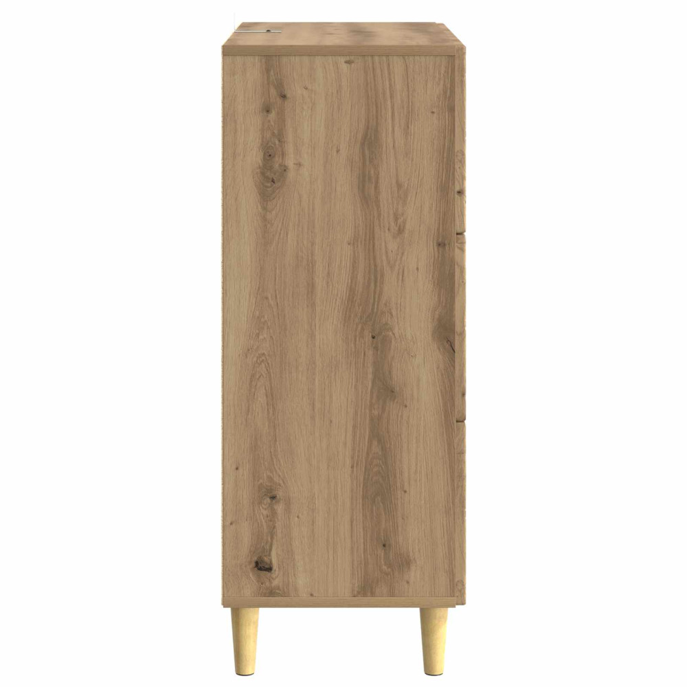 Produktbild för Lådans skåp Artisan-ek 66 x 34,5 x 90 cm Konstruerat trä