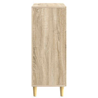 Produktbild för Lådans skåp Sonoma-ek 33 x 34,5 x 90 cm Konstruerat trä
