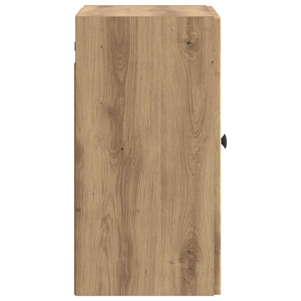 Produktbild för Väggmonterat skåp Artisan-ek 59 x 31 x 60 cm Konstruerat trä