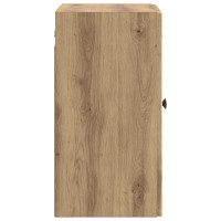 Produktbild för Väggmonterat skåp Artisan-ek 59 x 31 x 60 cm Konstruerat trä