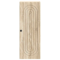 Produktbild för Väggmonterat skåp Sonoma-ek 33 x 34,5 x 90 cm Konstruerat trä