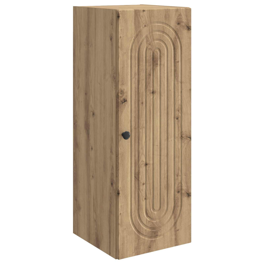 Produktbild för Väggmonterat skåp Artisan-ek 33 x 34,5 x 90 cm Konstruerat trä