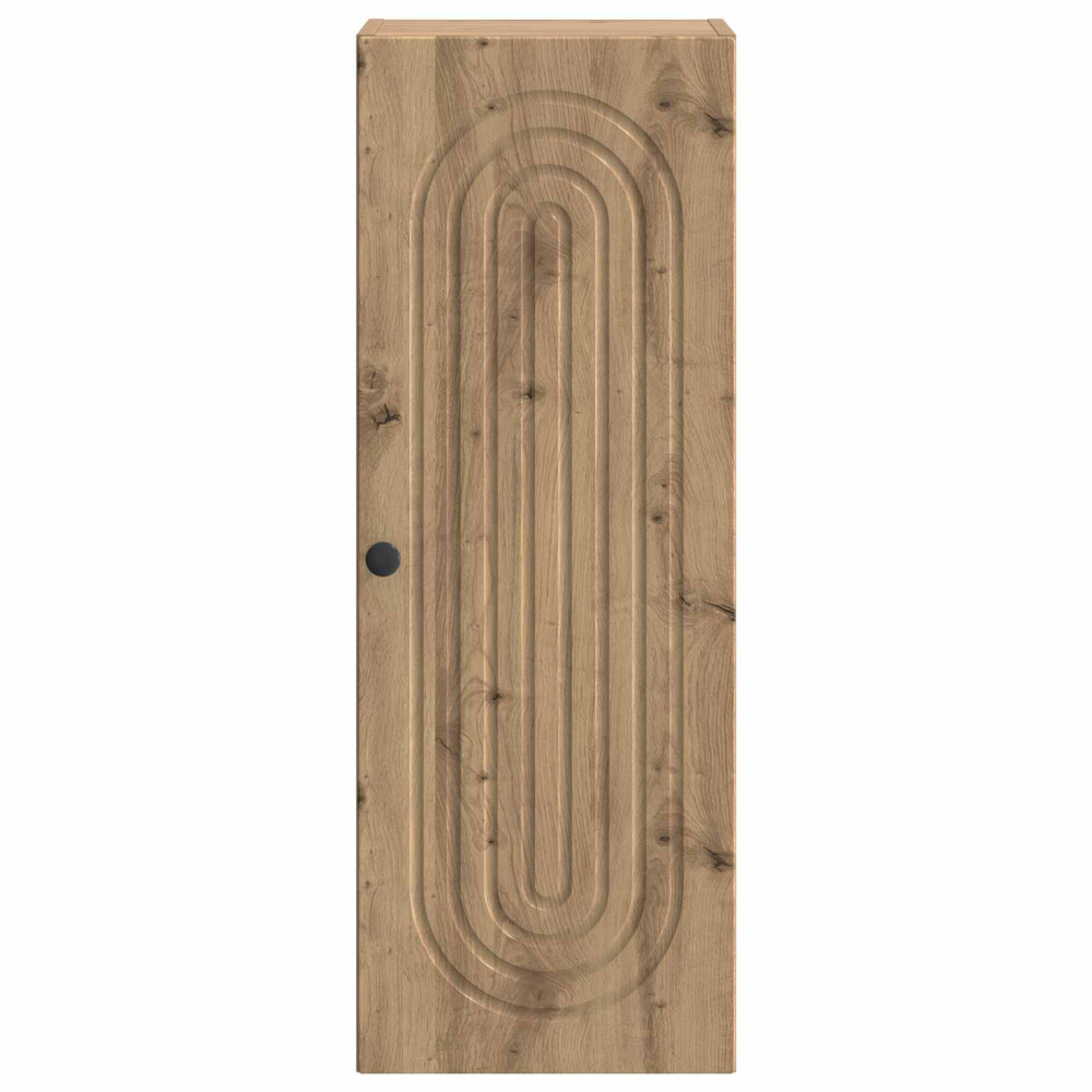 Produktbild för Väggmonterat skåp Artisan-ek 33 x 34,5 x 90 cm Konstruerat trä