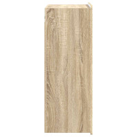 Produktbild för Väggmonterat skåp Sonoma-ek 66 x 34,5 x 92 cm Konstruerat trä
