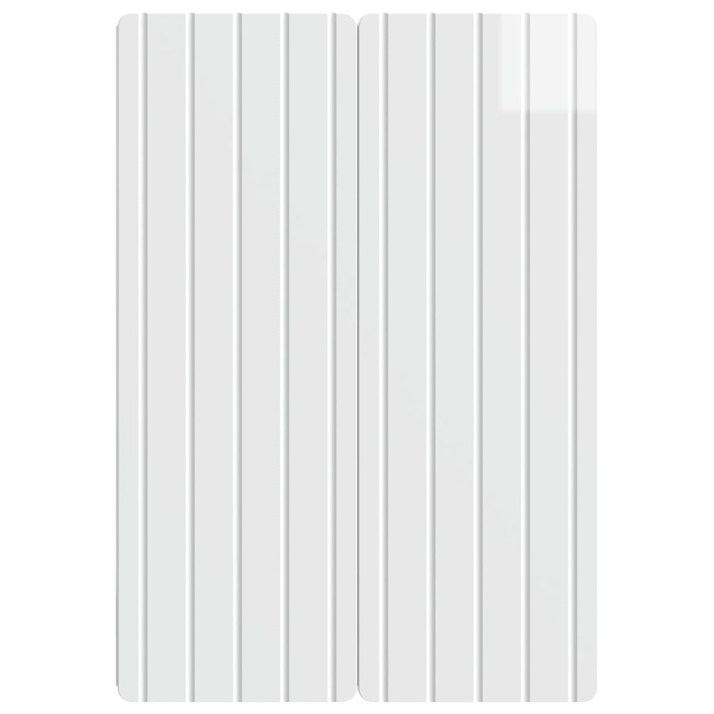 Produktbild för Väggmonterat skåp Vit högglans 66 x 34,5 x 92 cm