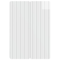 Produktbild för Väggmonterat skåp Vit högglans 66 x 34,5 x 92 cm