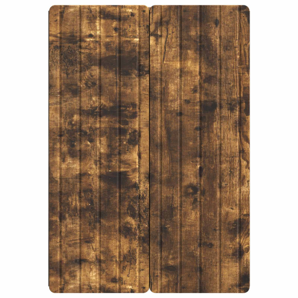 Produktbild för Väggmonterat skåp Rökt ek 66 x 34,5 x 92 cm Konstruerat trä