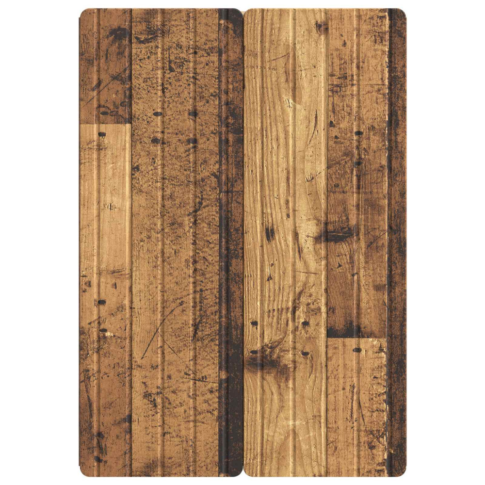 Produktbild för Väggmonterat skåp Gammalt trä 66 x 34,5 x 92 cm Konstruerat trä