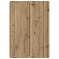 Produktbild för Väggmonterat skåp Artisan-ek 66 x 34,5 x 92 cm Konstruerat trä