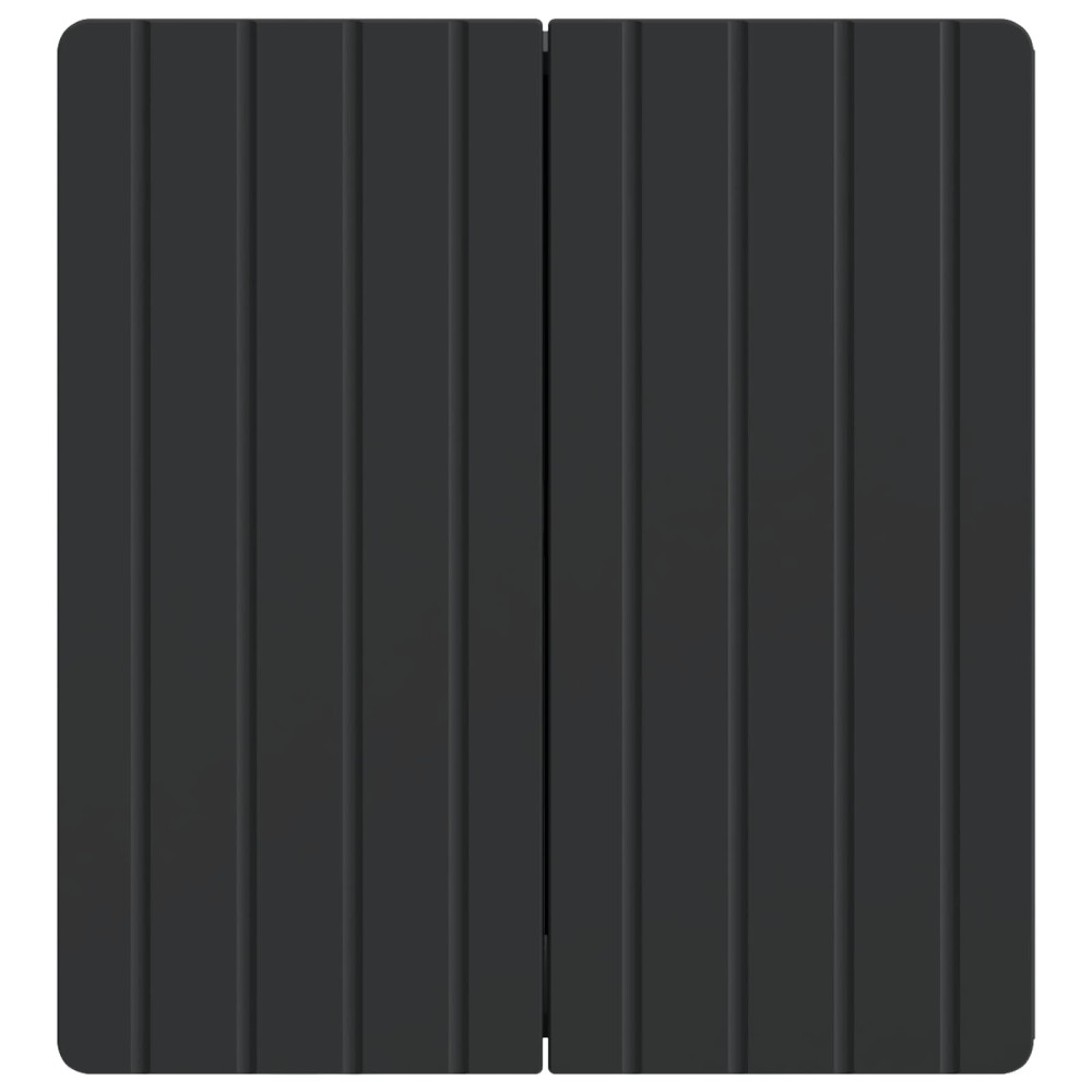 Produktbild för Väggmonterat skåp Svart 59 x 31 x 64 cm Konstruerat trä