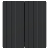 Produktbild för Väggmonterat skåp Svart 59 x 31 x 64 cm Konstruerat trä