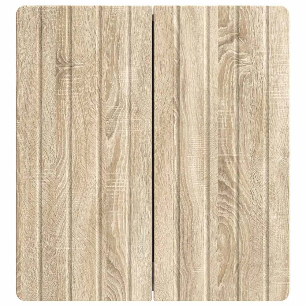 Produktbild för Väggmonterat skåp Sonoma-ek 59 x 31 x 64 cm Konstruerat trä