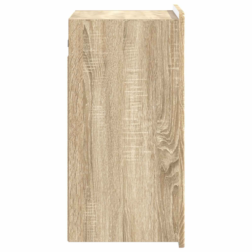 Produktbild för Väggmonterat skåp Sonoma-ek 59 x 31 x 64 cm Konstruerat trä