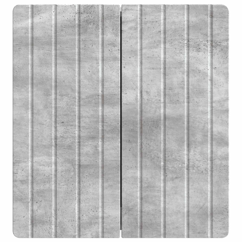 Produktbild för Väggmonterat skåp Betonggrå 59 x 31 x 64 cm Konstruerat trä