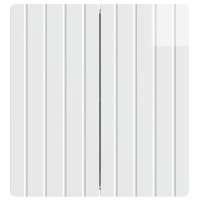 Produktbild för Väggmonterat skåp Vit högglans 59 x 31 x 64 cm Konstruerat trä