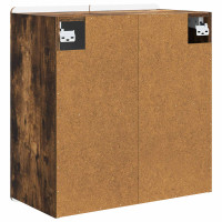 Produktbild för Väggmonterat skåp Rökt ek 59 x 31 x 64 cm Konstruerat trä