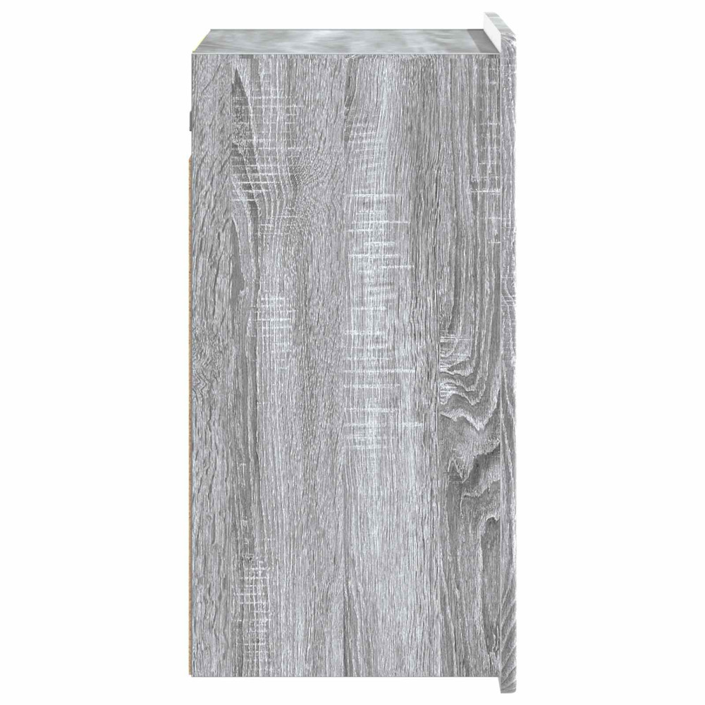 Produktbild för Väggmonterat skåp Grå Sonoma 59 x 31 x 64 cm Konstruerat trä
